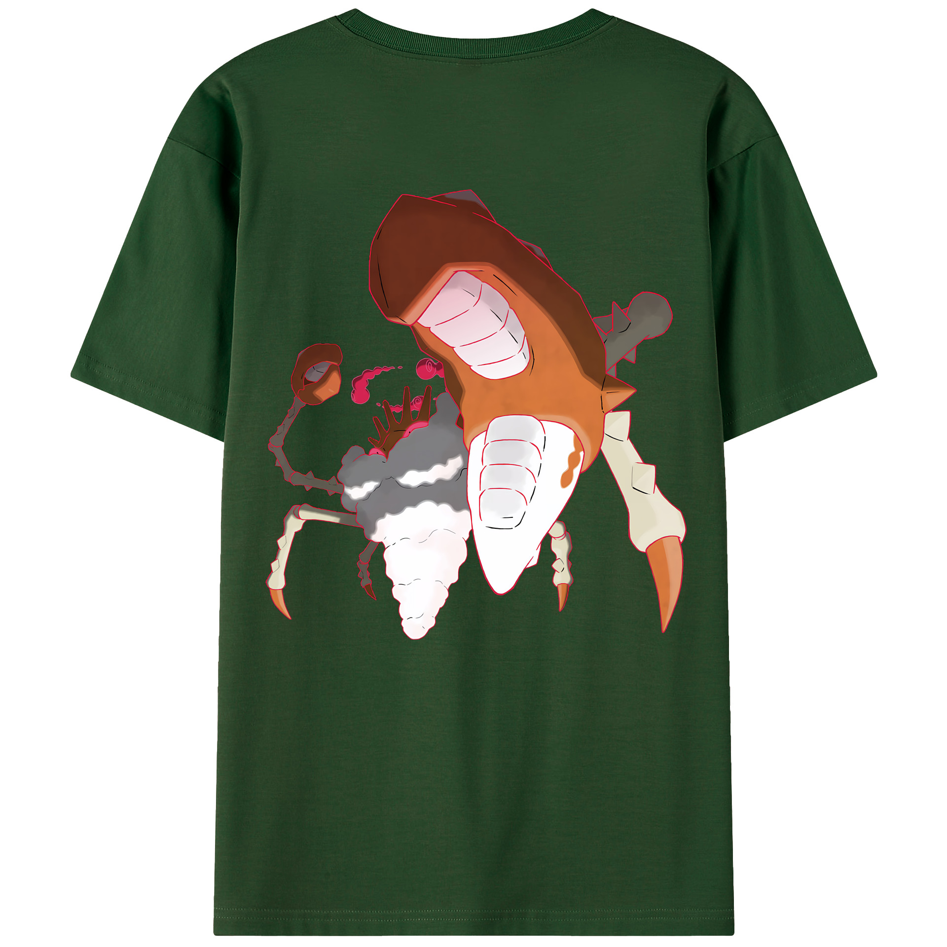 （画像用） ポケットモンスター Pokémon 綿100％半袖Tシャツ（背面プリント）
